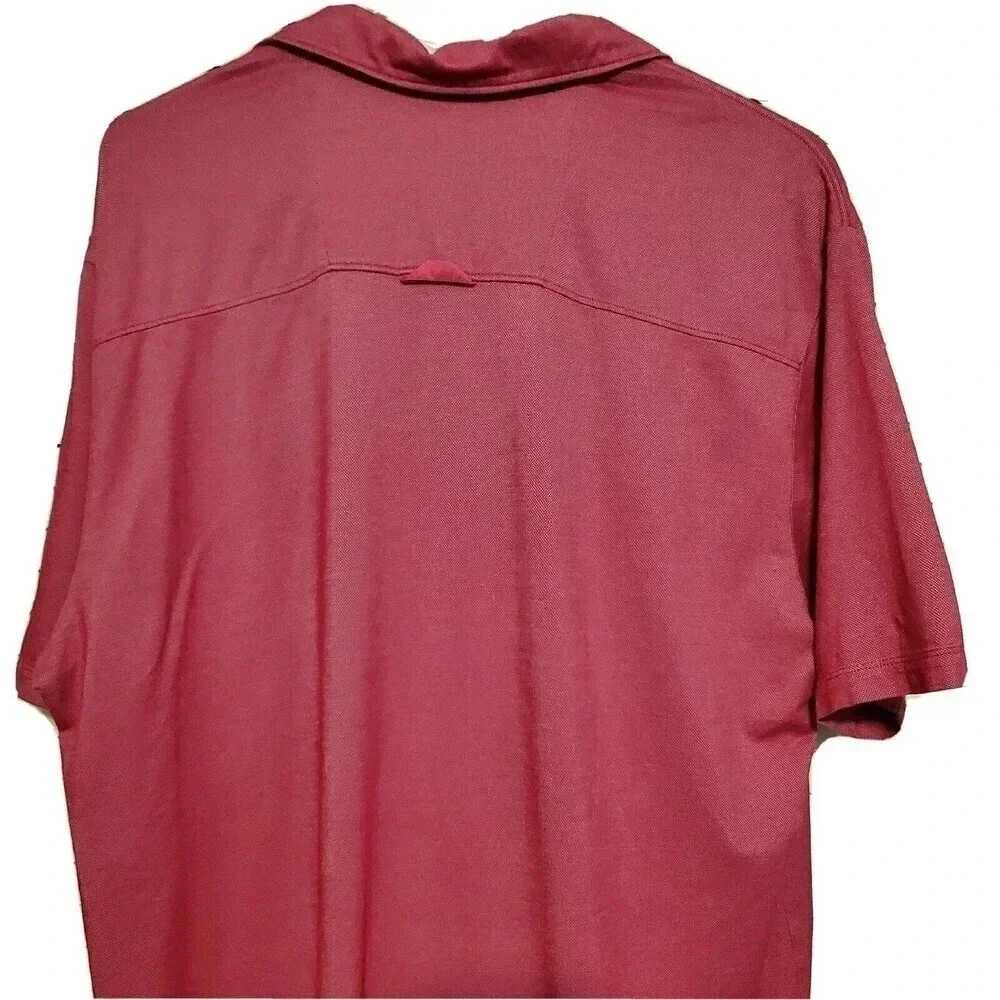 Tommy‎ Bahama Men’s Polo Shirt Magena Short Sleeve Classic Fit Casual Golf Large